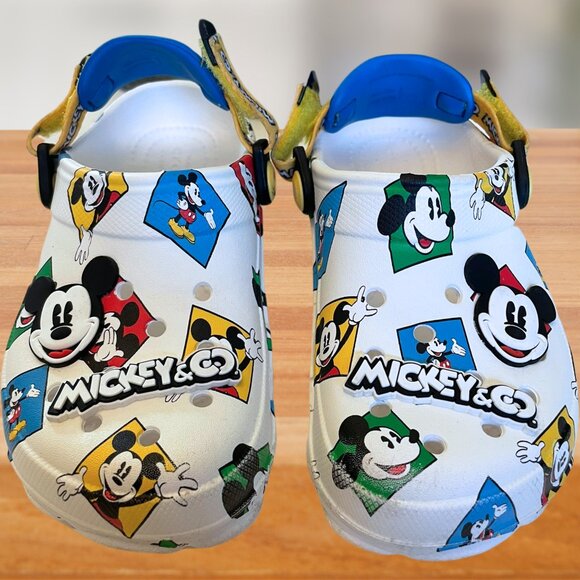 Mickey Mouse Clogs for Kids by Crocs – Mickey & Co. Toddler Size 11 - Picture 3 of 9